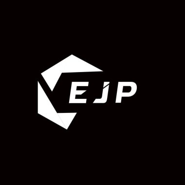 EJP yaratıcı minimalist harf logosu. EJP benzersiz vektör baş harfleri harf logosu tasarımı