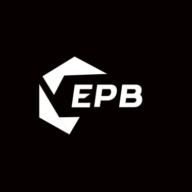 EPB yaratıcı minimalist harf logosu. EPB benzersiz vektör baş harfleri harf logosu tasarımı