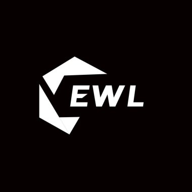 EWL yaratıcı minimalist harf logosu. EWL eşsiz vektör baş harfleri alfabe harfi logosu EWL yaratıcı minimalist harf logosu. EWL benzersiz vektör baş harfleri harf logosu tasarımı