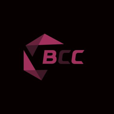 BCC yaratıcı minimalist harf logosu. BCC benzersiz vektör baş harfleri harf logosu tasarımı