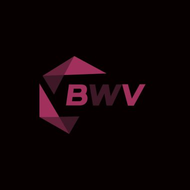 BWV yaratıcı minimalist harf logosu. BWV benzersiz vektör baş harfleri harf logosu tasarımı