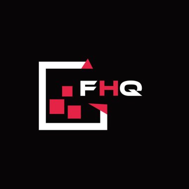 FGQ yaratıcı minimalist harf logosu. FGQ benzersiz vektör baş harfleri harf logosu tasarımı 