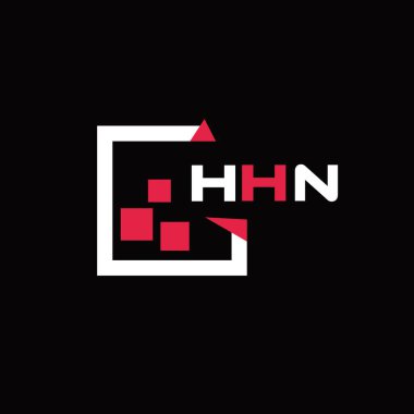 HHN yaratıcı minimalist harf logosu. HHN eşsiz vektör baş harfleri alfabe harfi logo tasarımı 