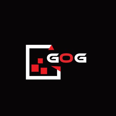 GOG yaratıcı minimalist harf logosu. GOG eşsiz vektör baş harfleri alfabe harfi logosu GOG yaratıcı minimalist harf logosu. GOG benzersiz vektör baş harfleri alfabe harfi logo tasarımı 