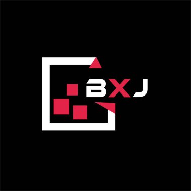 BXJ yaratıcı minimalist harf logosu. BXJ eşsiz vektör baş harfleri harf logosu tasarımı