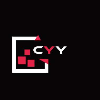 CYY yaratıcı minimalist harf logosu. CYY benzersiz vektör baş harfleri harf logosu tasarımı
