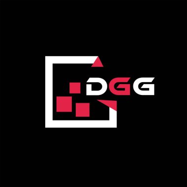 DGG yaratıcı minimalist harf logosu. DGG benzersiz vektör baş harfleri harf logosu tasarımı