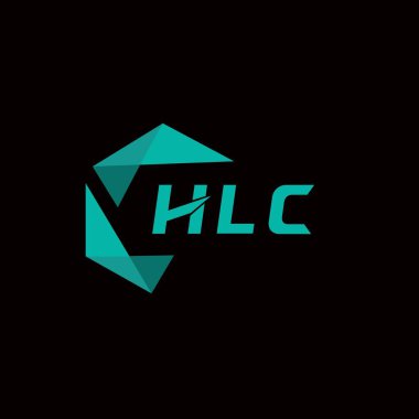 HLC yaratıcı minimalist harf logosu. HLC benzersiz vektör baş harfleri harf logosu tasarımı 