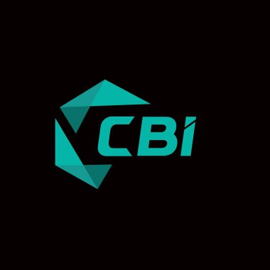 CBI yaratıcı minimalist harf logosu. CBI benzersiz vektör baş harfleri alfabe harf logosu tasarımı 