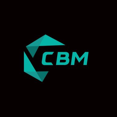 CBM yaratıcı minimalist harf logosu. CBM benzersiz vektör baş harfleri alfabe harfi logo tasarımı 