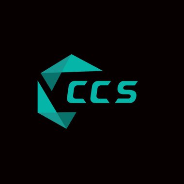 CCS yaratıcı minimalist harf logosu. CCS eşsiz vektör baş harfleri alfabe harf logosu tasarımı 