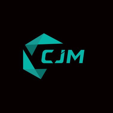 CJM yaratıcı minimalist harf logosu. CJM benzersiz vektör baş harfleri harf logosu tasarımı 