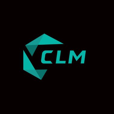 CLM yaratıcı minimalist harf logosu. CLM benzersiz vektör baş harfleri harf logosu tasarımı 