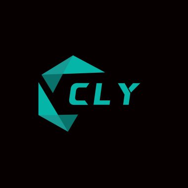 CLY yaratıcı minimalist harf logosu. CLY benzersiz vektör baş harfleri alfabe harf logosu tasarımı 