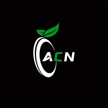 ACN yaratıcı minimalist harf logosu. ACN eşsiz vektör baş harfleri alfabe harf logosu tasarımı 