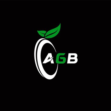 AGB yaratıcı minimalist harf logosu. AGB benzersiz vektör baş harfleri alfabe harf logosu tasarımı 