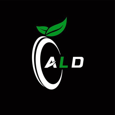 ALD yaratıcı minimalist harf logosu. ALD benzersiz vektör baş harfleri alfabe harfi logo tasarımı 