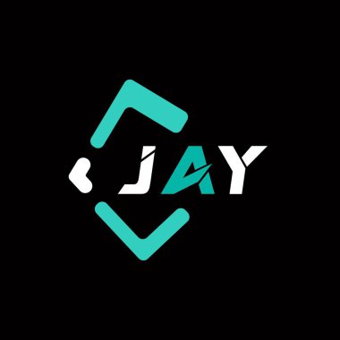 JAY minimalist harf logosu. JAY benzersiz vektör baş harfleri harf logosu tasarımı 