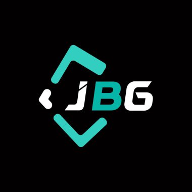 JBG yaratıcı minimalist harf logosu. JBG benzersiz vektör baş harfleri harf logosu tasarımı 