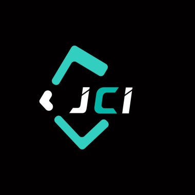 JCI yaratıcı minimalist harf logosu. JCI benzersiz vektör baş harfleri harf logosu tasarımı 