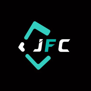 JFC yaratıcı minimalist harf logosu. JFC benzersiz vektör baş harfleri harf logosu tasarımı 