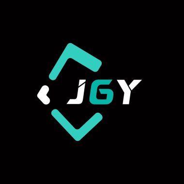 JG yaratıcı minimalist harf logosu. JGY benzersiz vektör baş harfleri harf logosu tasarımı 