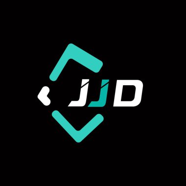 JJD yaratıcı minimalist harf logosu. JJD benzersiz vektör baş harfleri harf logosu tasarımı 