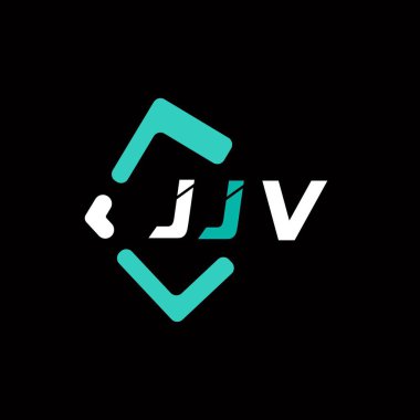 JJV yaratıcı minimalist harf logosu. JJV benzersiz vektör baş harfleri harf logosu tasarımı 