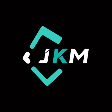 JKM yaratıcı minimalist harf logosu. JKM benzersiz vektör baş harfleri harf logosu tasarımı 