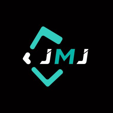 JMJ yaratıcı minimalist harf logosu. JMJ benzersiz vektör baş harfleri harf logosu tasarımı 