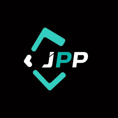 JPP yaratıcı minimalist harf logosu. JPP benzersiz vektör baş harfleri harf logosu tasarımı 