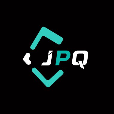 JPQ yaratıcı minimalist harf logosu. JPQ benzersiz vektör baş harfleri harf logosu tasarımı 