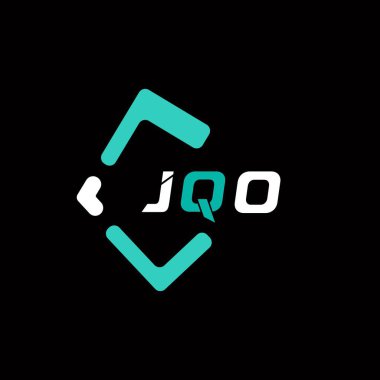 JQO yaratıcı minimalist harf logosu. JQO benzersiz vektör baş harfleri harf logosu tasarımı 