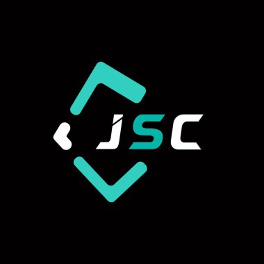 JSC yaratıcı minimalist harf logosu. JSC eşsiz vektör baş harfleri alfabe harf logosu tasarımı 