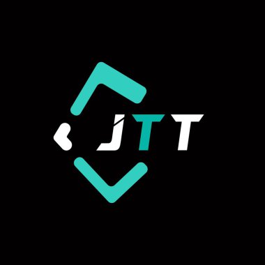 JTT yaratıcı minimalist harf logosu. JTT benzersiz vektör baş harfleri harf logosu tasarımı 