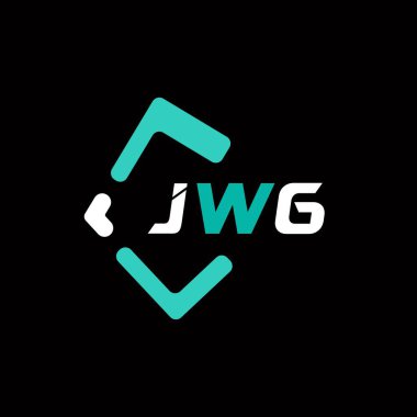JWG yaratıcı minimalist harf logosu. JWG benzersiz vektör baş harfleri harf logosu tasarımı 