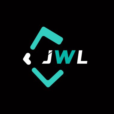 JWL yaratıcı minimalist harf logosu. JWL benzersiz vektör baş harfleri harf logosu tasarımı 
