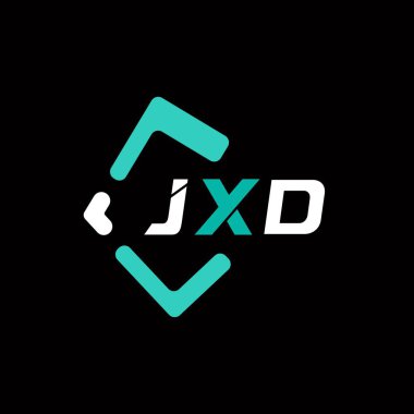 JXD yaratıcı minimalist harf logosu. JXD benzersiz vektör baş harfleri harf logosu tasarımı 