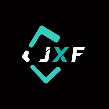 JXF yaratıcı minimalist harf logosu. JXF benzersiz vektör baş harfleri harf logosu tasarımı 