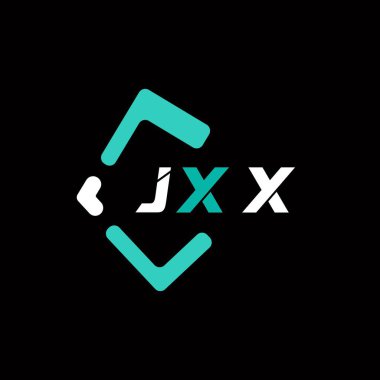 JXX yaratıcı minimalist harf logosu. JXX benzersiz vektör baş harfleri harf logosu tasarımı 