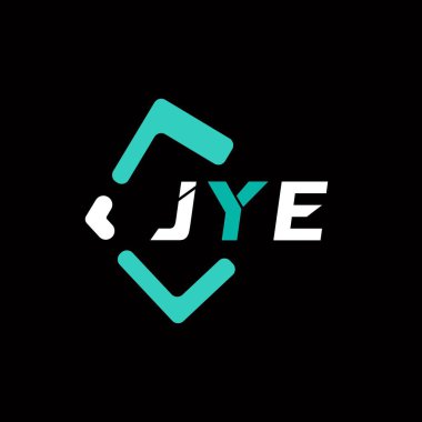 JYE yaratıcı minimalist harf logosu. JYE benzersiz vektör baş harfleri harf logosu tasarımı 