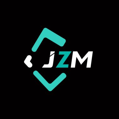 JZM yaratıcı minimalist harf logosu. JZM benzersiz vektör baş harfleri harf logosu tasarımı 