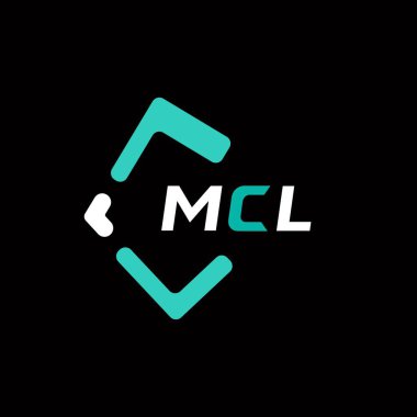 MCL yaratıcı minimalist harf logosu. MCL benzersiz vektör baş harfleri harf logosu tasarımı