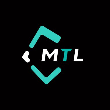 MTL yaratıcı minimalist harf logosu. MTL benzersiz vektör baş harfleri harf logosu tasarımı