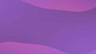 Dalgalar gibi hafifçe dalgalanan yumuşak mor bir gradyanı olan basit ve rahatlatıcı bir döngü animasyonu. Merkezde çoklu kopyalama alanı sağlanır.