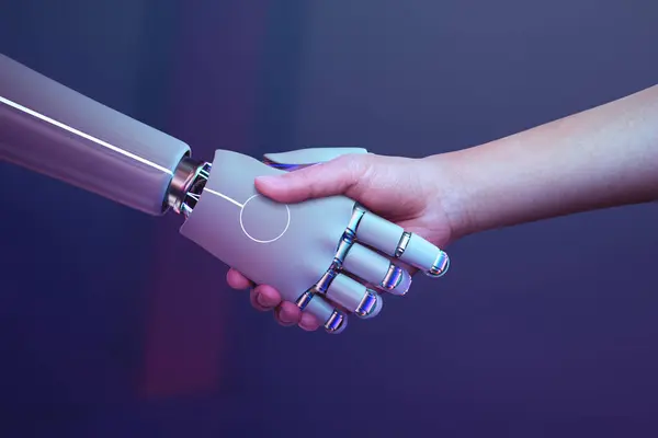 Robot tokalaşması insan geçmişi, gelecekteki dijital çağ