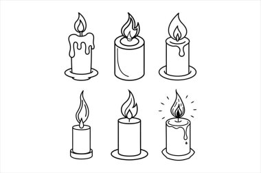 Ateş silueti vektörlü mum, alevli mum vektörü, mum ateşi vektör sanatı, mum alev silueti vektör mum ateşli siluet, mum ateşi olan vektör sanat mumu, mum ateşi silueti, mum alev vektörü vektörel