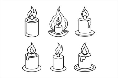 Ateş silueti vektörlü mum, alevli mum vektörü, mum ateşi vektör sanatı, mum alev silueti vektör mum ateşli siluet, mum ateşi olan vektör sanat mumu, mum ateşi silueti, mum alev vektörü vektörel