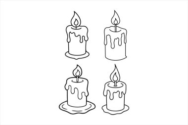 Ateş silueti vektörlü mum, alevli mum vektörü, mum ateşi vektör sanatı, mum alev silueti vektör mum ateşli siluet, mum ateşi olan vektör sanat mumu, mum ateşi silueti, mum alev vektörü vektörel