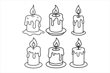 Ateş silueti vektörlü mum, alevli mum vektörü, mum ateşi vektör sanatı, mum alev silueti vektör mum ateşli siluet, mum ateşi olan vektör sanat mumu, mum ateşi silueti, mum alev vektörü vektörel